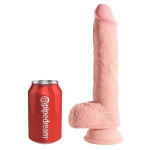 Dildo „10" Triple Density Cock with Balls“