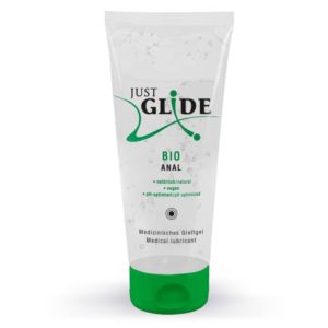 Gleitgel »Just Glide Bio Anal« auf Wasserbasis