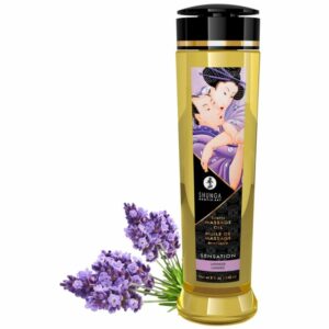 „Erotic Massage Oil“ aus 100% kaltgepressten natürlichen Ölen