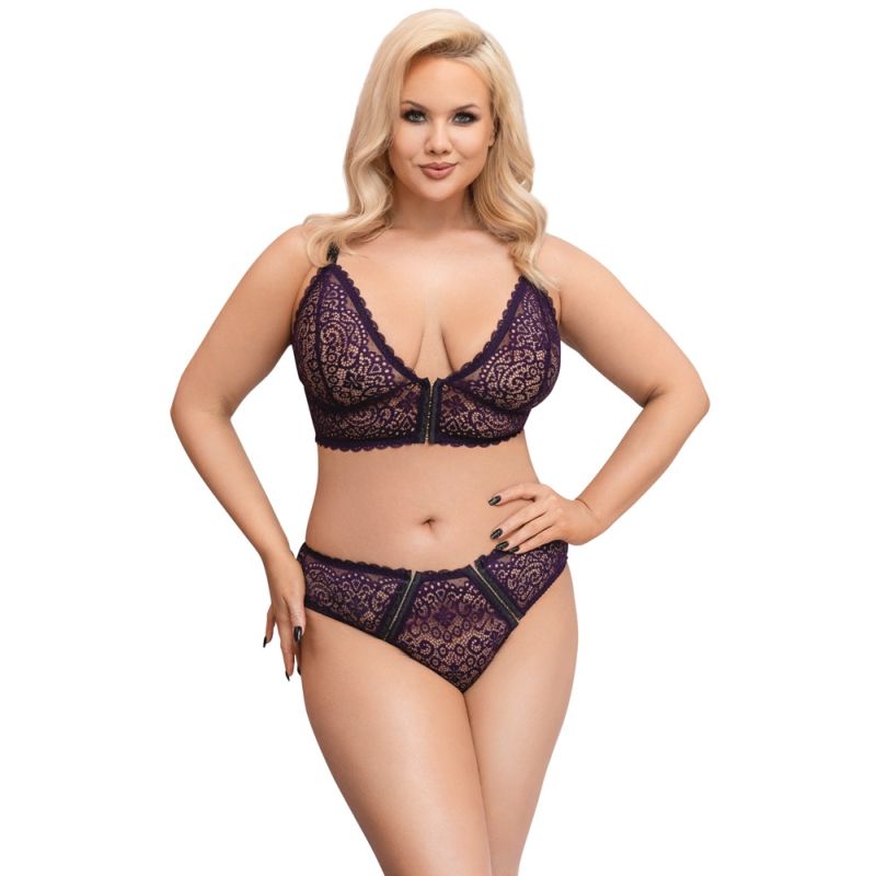 Bralette plus Slip aus feiner Spitze Bralette plus Slip aus feiner Spitze