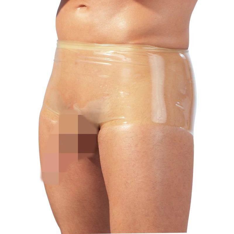 Pants aus Latex mit Penis-Hoden-Hülle Pants aus Latex mit Penis-Hoden-Hülle
